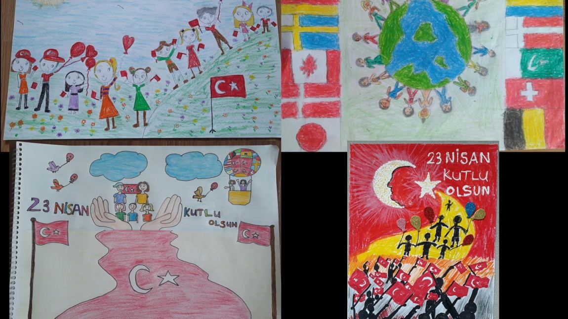 23 Nisan Ulusal Egemenlik ve Çocuk Bayramı Resim Yarışması Sonuçları